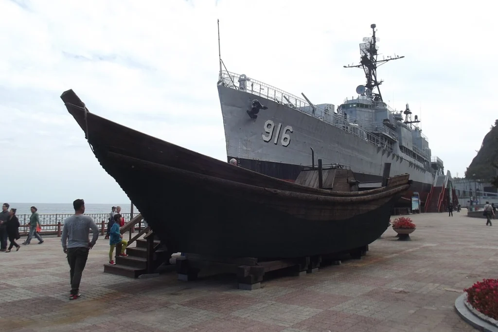 North Korean escape ship