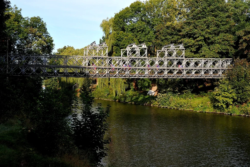 Bailey bridge design created by Donald Bailey during World War II