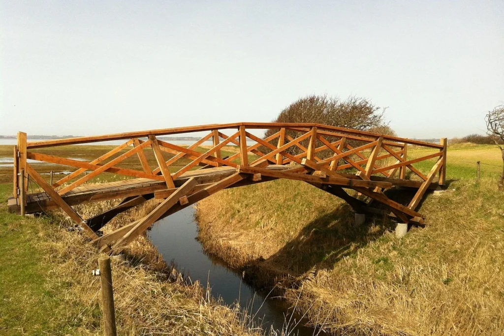 Da Vinci self supporting bridge design without nails
